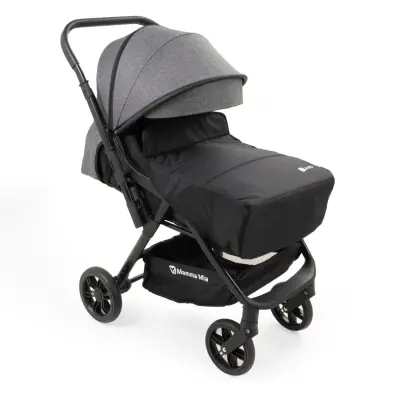 Mamma Mia Double Way Çift Yönlü Bebek Arabası Antrasit - 6