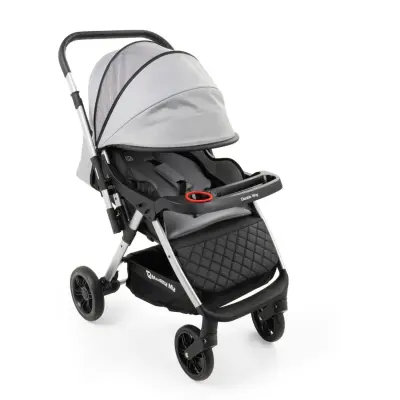 Mamma Mia Double Way Çift Yönlü Bebek Arabası Gri - 3