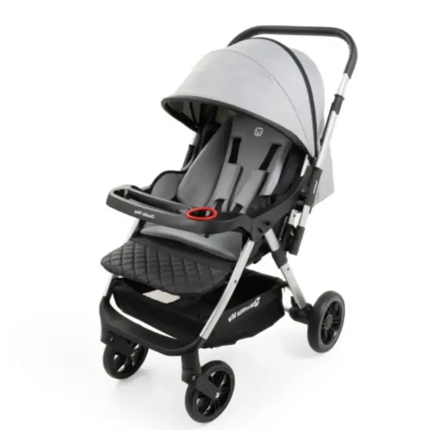 Mamma Mia Double Way Çift Yönlü Bebek Arabası Gri - 2