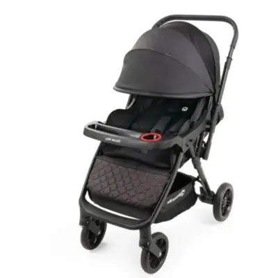 Mamma Mia Double Way Çift Yönlü Bebek Arabası Siyah