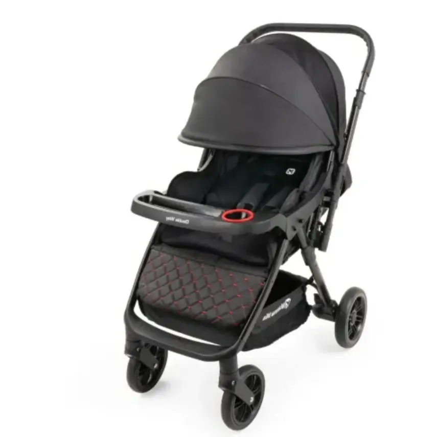 Mamma Mia Double Way Çift Yönlü Bebek Arabası Siyah - 1