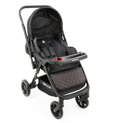 Mamma Mia Double Way Çift Yönlü Bebek Arabası Siyah - 5