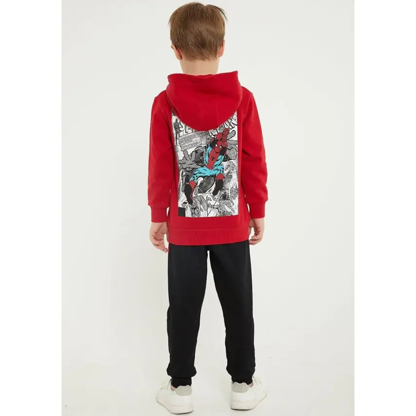 Marvel Comis Erkek Eşofman Takımı Kırmızı - 10