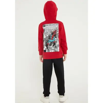 Marvel Comis Erkek Eşofman Takımı Kırmızı - 3