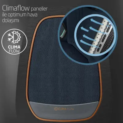 Maxi-Cosi Emerald 360 Pro I-size Araç Dışına Çıkabilen Isofix'li Dönebilir Yatabilir Slidetech Oto Koltuğu 0-36 Kg Authentic Blue - 8