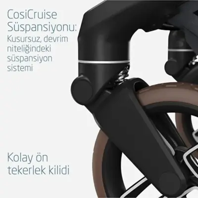 Maxi-Cosi  Fame Çift Yönlü Kolay Katlanabilen Bebek Arabası Twillic Graphite  - 9