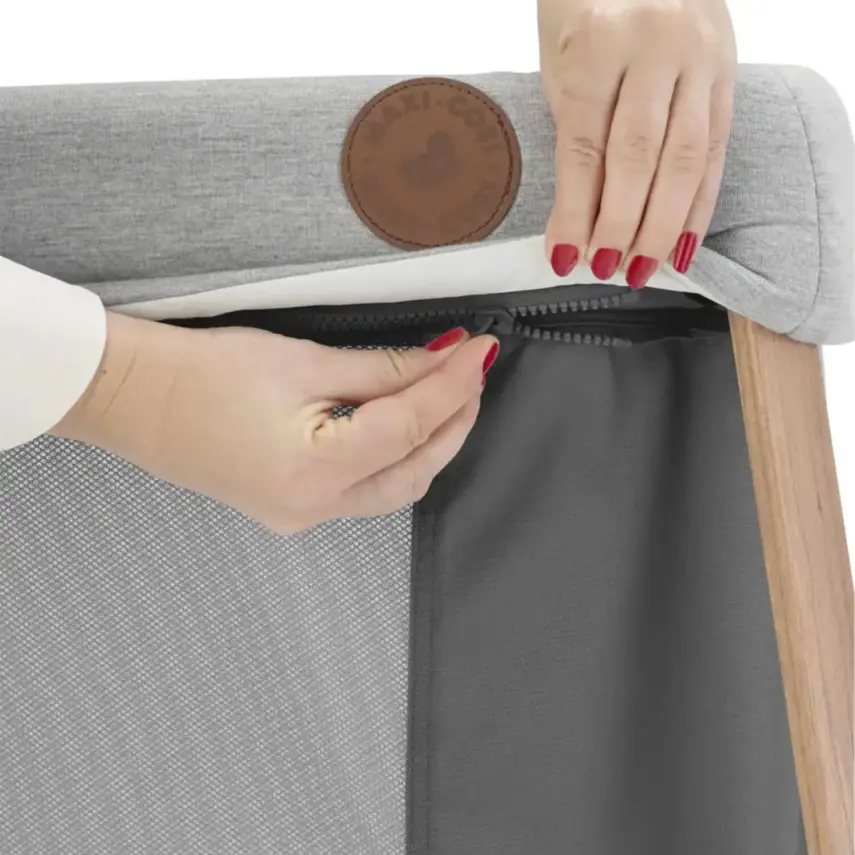 Maxi Cosi Iris 2'si 1 Arada Kolay Taşınabilir Seyahat Beşik 67X115 Cm Essential Graphite - 6