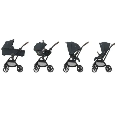 Maxi-Cosi Leona2 Bebek Arabası Essential Graphite - 6