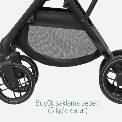 Maxi-Cosi Leona2 Çift Yönlü Uzatılabilir Sırt Desteği Tam Yatabilir Bebek Arabası Twillic Green - 13
