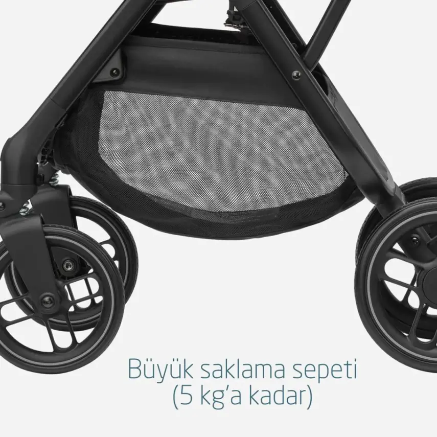 Maxi-Cosi Leona2 Çift Yönlü Uzatılabilir Sırt Desteği Tam Yatabilir Bebek Arabası Twillic Green - 13