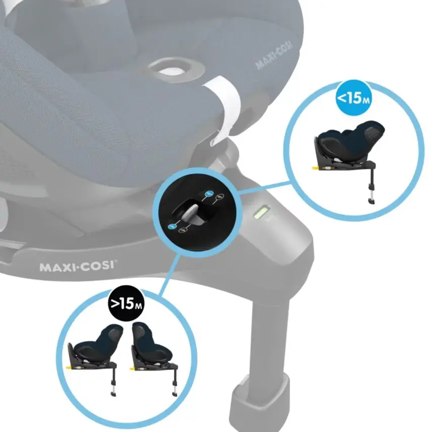 Maxi Cosi Mica 360 Pro SlideTech Oto Koltuğu 0-18 Kg Authentic Blue - 25