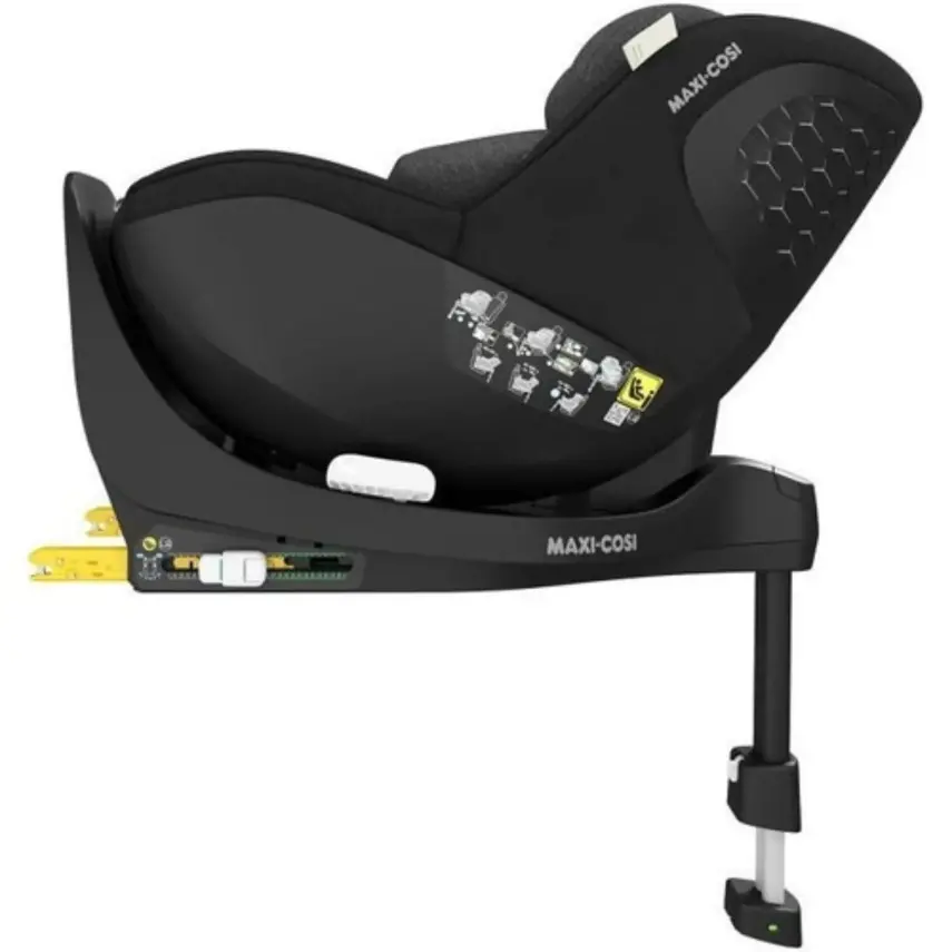 Maxi-Cosi Mica Pro Eco I-Size ADAC'lı Isofix'li 360 Dönebilir Yatabilir 0-18 kg Bebek Oto Koltuğu Authentic Black - 8