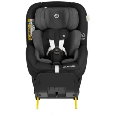Maxi-Cosi Mica Pro Eco I-Size ADAC'lı Isofix'li 360 Dönebilir Yatabilir 0-18 kg Bebek Oto Koltuğu Authentic Black - 5