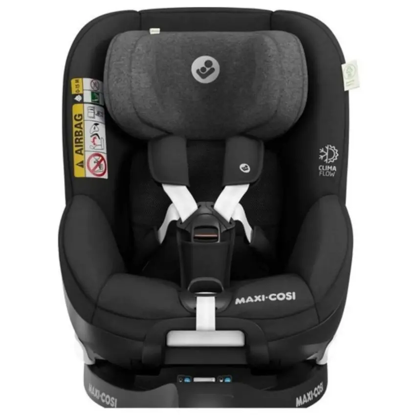 Maxi-Cosi Mica Pro Eco I-Size ADAC'lı Isofix'li 360 Dönebilir Yatabilir 0-18 kg Bebek Oto Koltuğu Authentic Black - 2