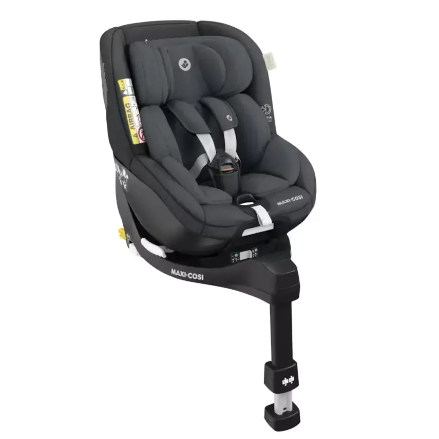 Maxi-Cosi Mica Pro Eco I-Size ADAC'lı Isofix'li 360 Dönebilir Yatabilir 0-18 kg Bebek Oto Koltuğu Authentic Graphite - 2