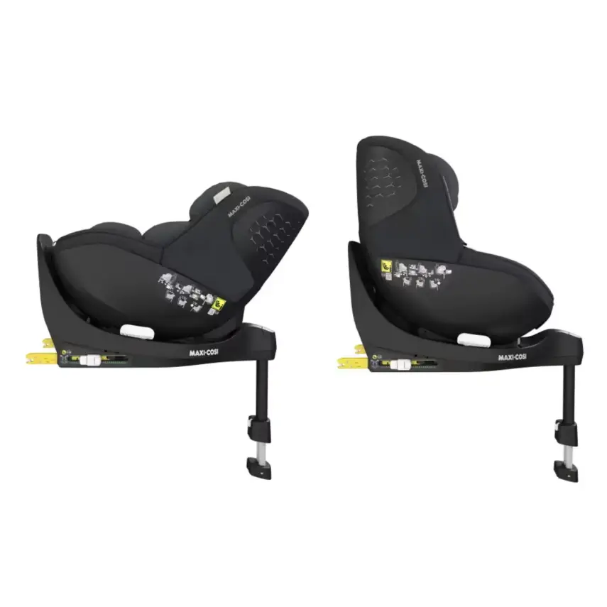 Maxi-Cosi Mica Pro Eco I-Size ADAC'lı Isofix'li 360 Dönebilir Yatabilir 0-18 kg Bebek Oto Koltuğu Authentic Graphite - 13