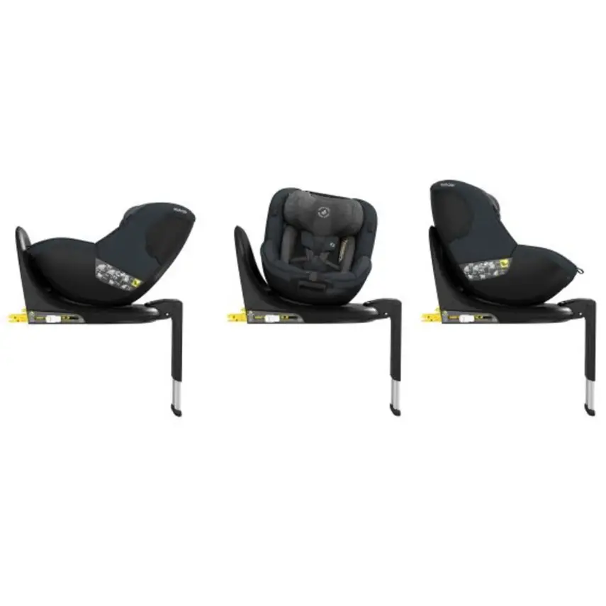 Maxi-Cosi Mica Pro Eco I-Size ADAC'lı Isofix'li 360 Dönebilir Yatabilir 0-18 kg Bebek Oto Koltuğu Authentic Graphite - 5