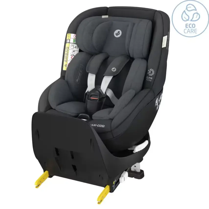 Maxi-Cosi Mica Pro Eco I-Size ADAC'lı Isofix'li 360 Dönebilir Yatabilir 0-18 kg Bebek Oto Koltuğu Authentic Graphite - 3