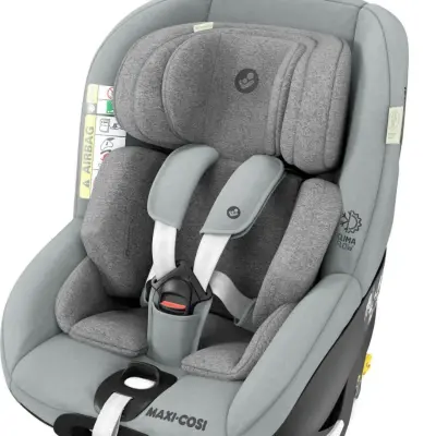 Maxi-Cosi Mica Pro Eco I-Size ADAC'lı Isofix'li 360 Dönebilir Yatabilir 0-18 kg Bebek Oto Koltuğu Authentic Grey - 5