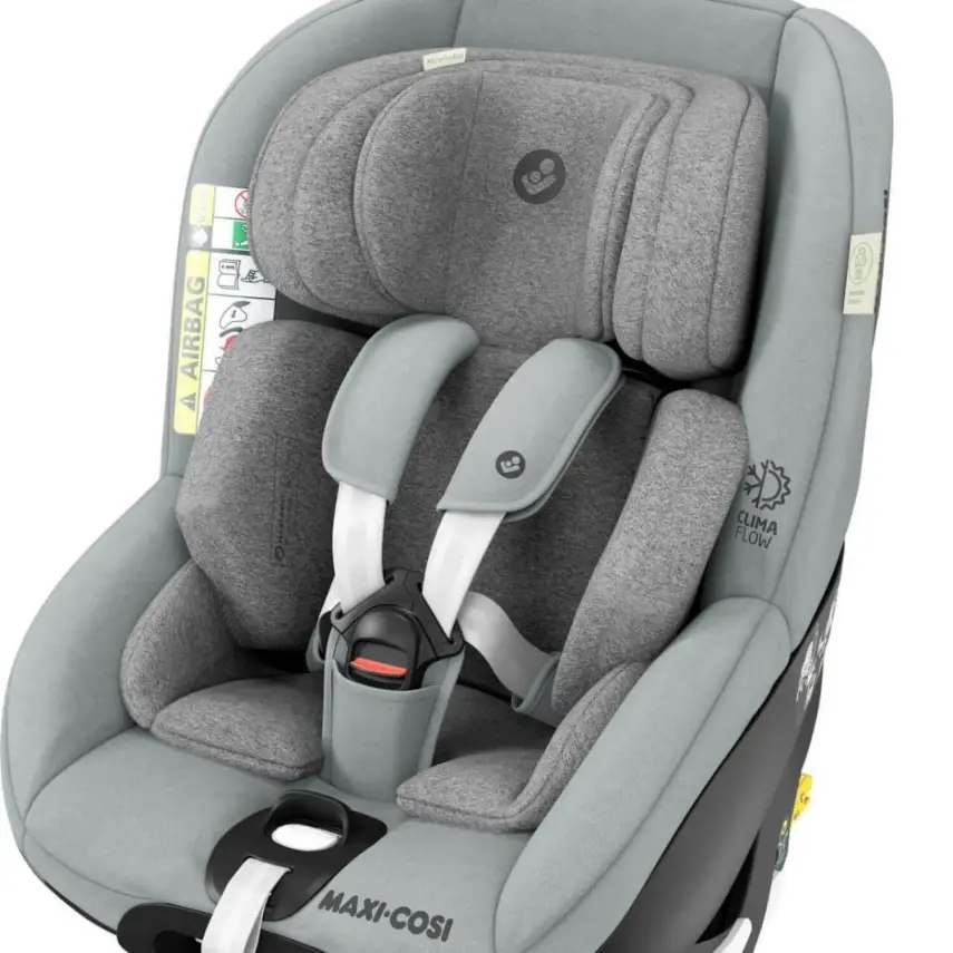 Maxi-Cosi Mica Pro Eco I-Size ADAC'lı Isofix'li 360 Dönebilir Yatabilir 0-18 kg Bebek Oto Koltuğu Authentic Grey - 5