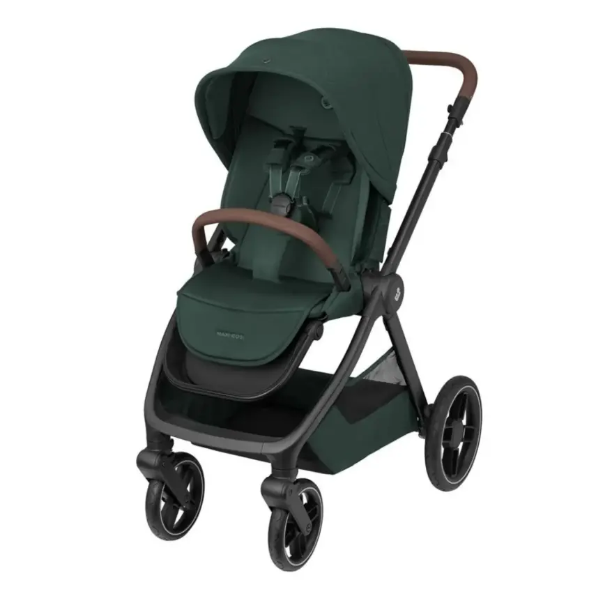 Maxi-Cosi Oxford Çift Yönlü Travel Sistem-Seyahat Sistem Bebek Arabası Twillic Green  - 1
