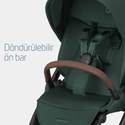 Maxi-Cosi Oxford Çift Yönlü Travel Sistem-Seyahat Sistem Bebek Arabası Twillic Green  - 11