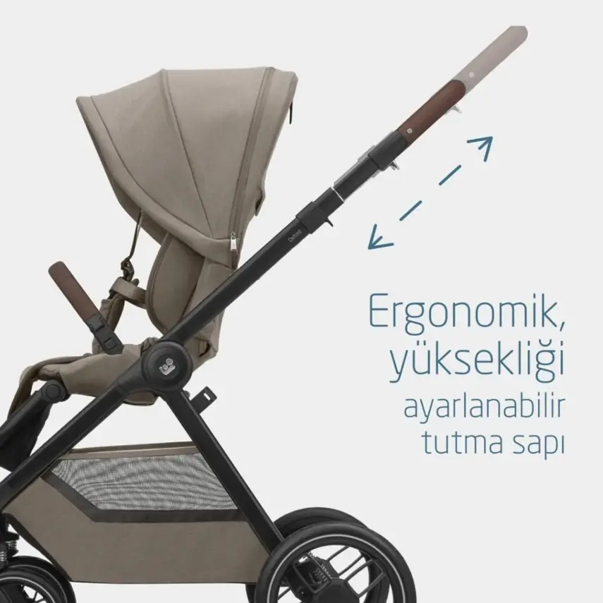Maxi-Cosi Oxford Çift Yönlü Travel Sistem-Seyahat Sistem Bebek Arabası Twillic Truffle - 10