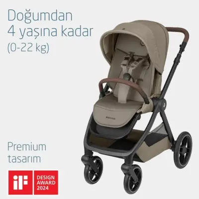 Maxi-Cosi Oxford Çift Yönlü Travel Sistem-Seyahat Sistem Bebek Arabası Twillic Truffle - 5