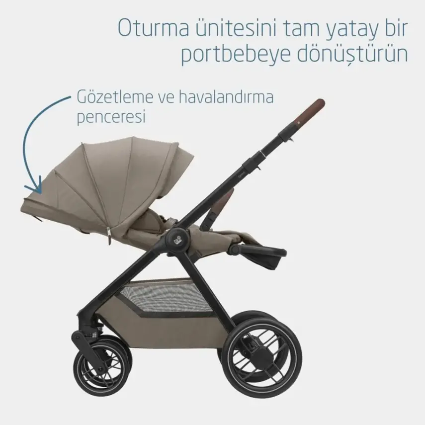 Maxi-Cosi Oxford Çift Yönlü Travel Sistem-Seyahat Sistem Bebek Arabası Twillic Truffle - 11