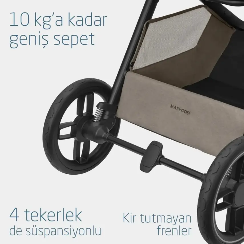Maxi-Cosi Oxford Çift Yönlü Travel Sistem-Seyahat Sistem Bebek Arabası Twillic Truffle - 14