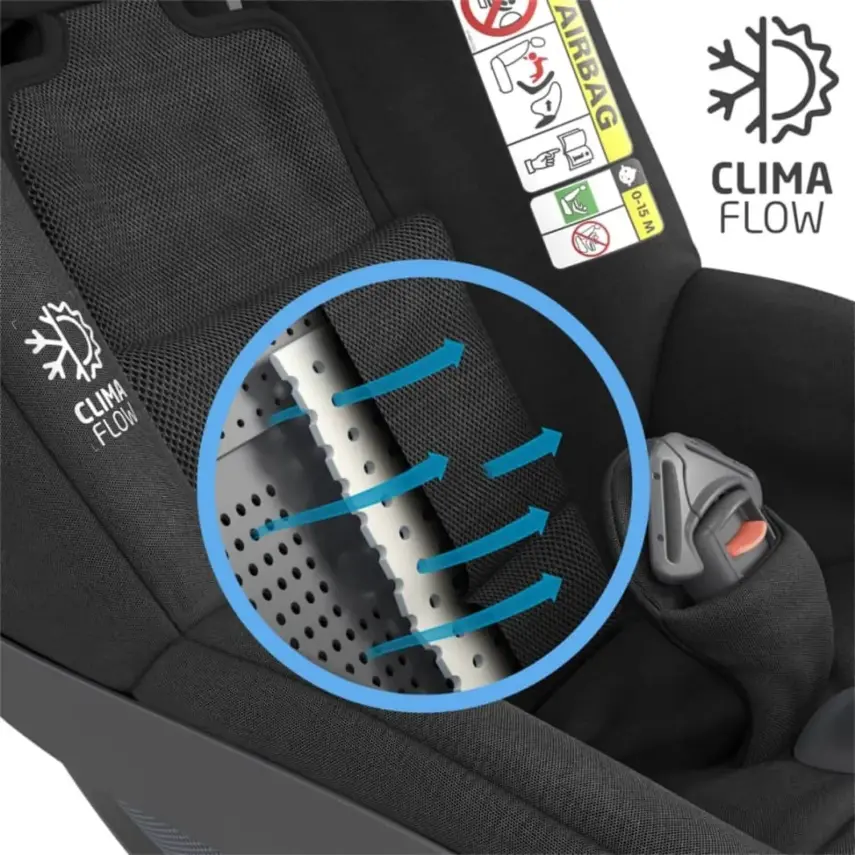 Maxi Cosi Pearl 360° Dönebilen Oto Koltuğu 9-18 Kg Authentic Black - 9