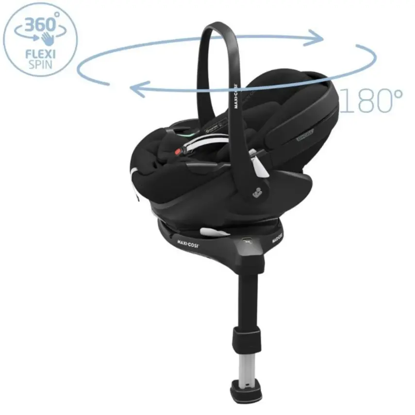 Maxi-Cosi Pebble 360 SlideTech Tam Yatabilen Oto Koltuğu 0-13 Kg Essential Black - 22