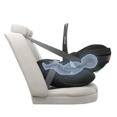 Maxi-Cosi Pebble 360 SlideTech Tam Yatabilen Oto Koltuğu 0-13 Kg Essential Black - 12