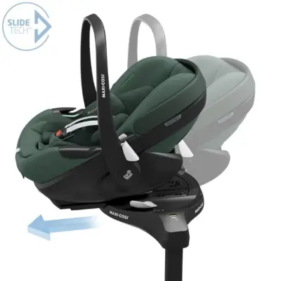 Maxi-Cosi Pebble 360 SlideTech Tam Yatabilen Oto Koltuğu 0-13 Kg Essential Green - 9