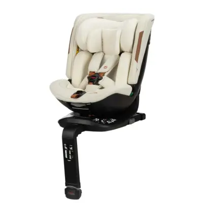 Maxi-Cosi Spinel Plus i-Size Dijital Göstergeli 360 Dönebilen Yatabilen Isofix'li 0-36 kg Oto Koltuğu Ivory