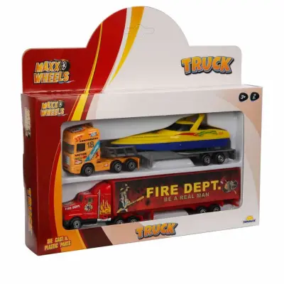 Maxx Wheels Çekici Tır Seti - 6