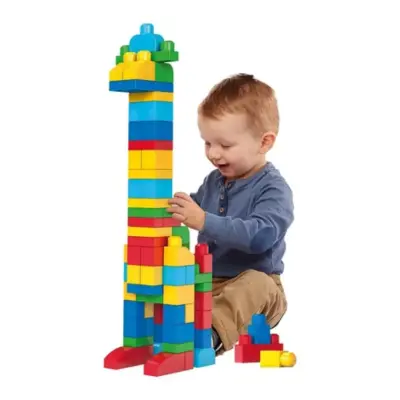 Mega Bloks 60lı Blok Torbaları Mavi