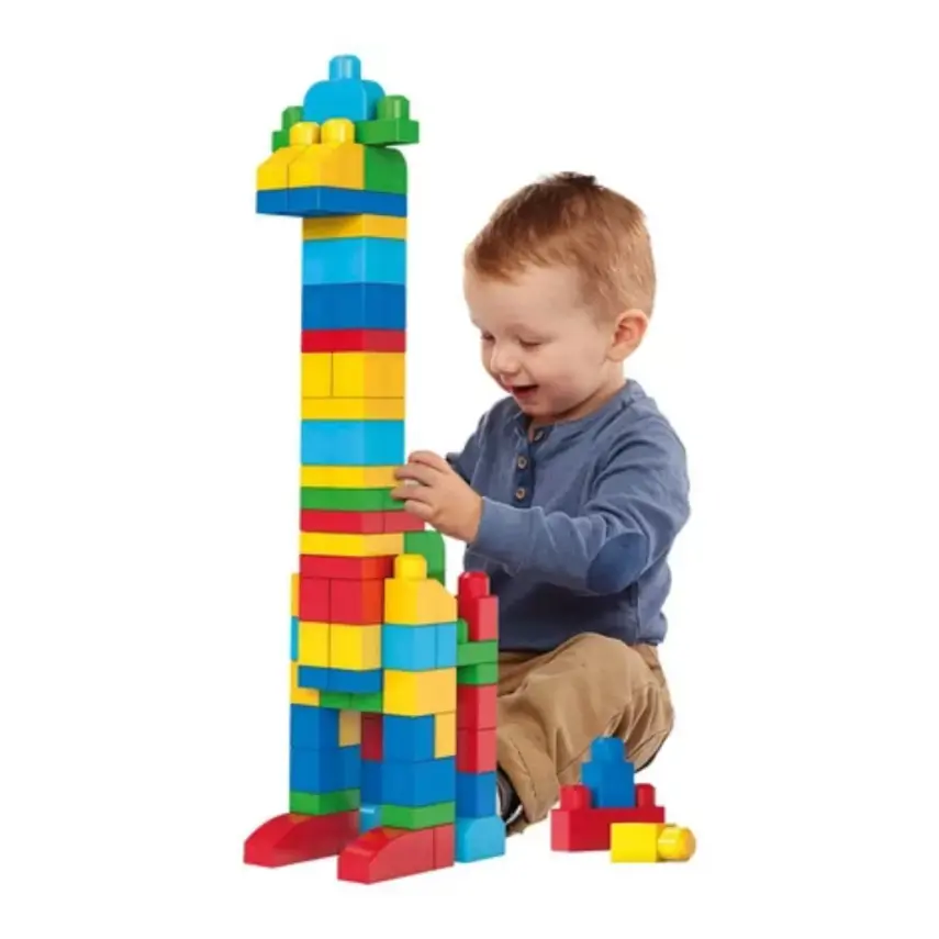 Mega Bloks 60lı Blok Torbaları Mavi - 1