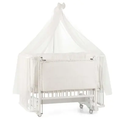 Meltem Kids Bambino Beşik 70X110 Cm Beyaz Ekru - 3