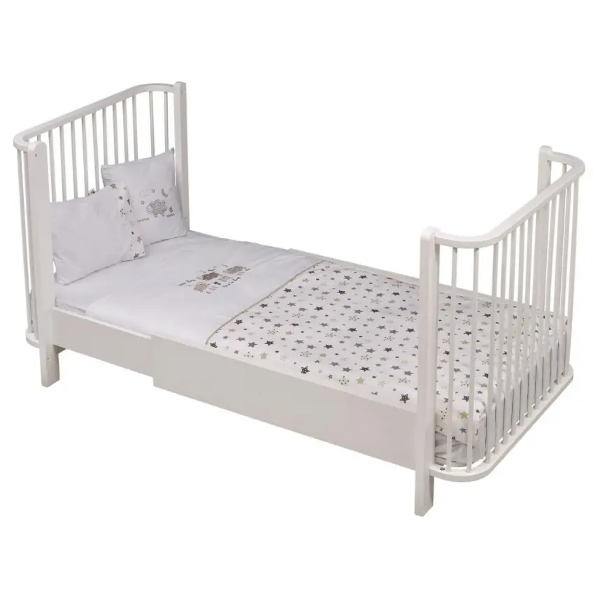 Meltem Kids Bambino Büyüyen Beşik Beyaz - Kuzulu - 4