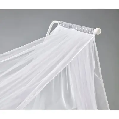 Meltem Kids Kral Beşik 60X120 Cm Beyaz- Moon Gri - 4