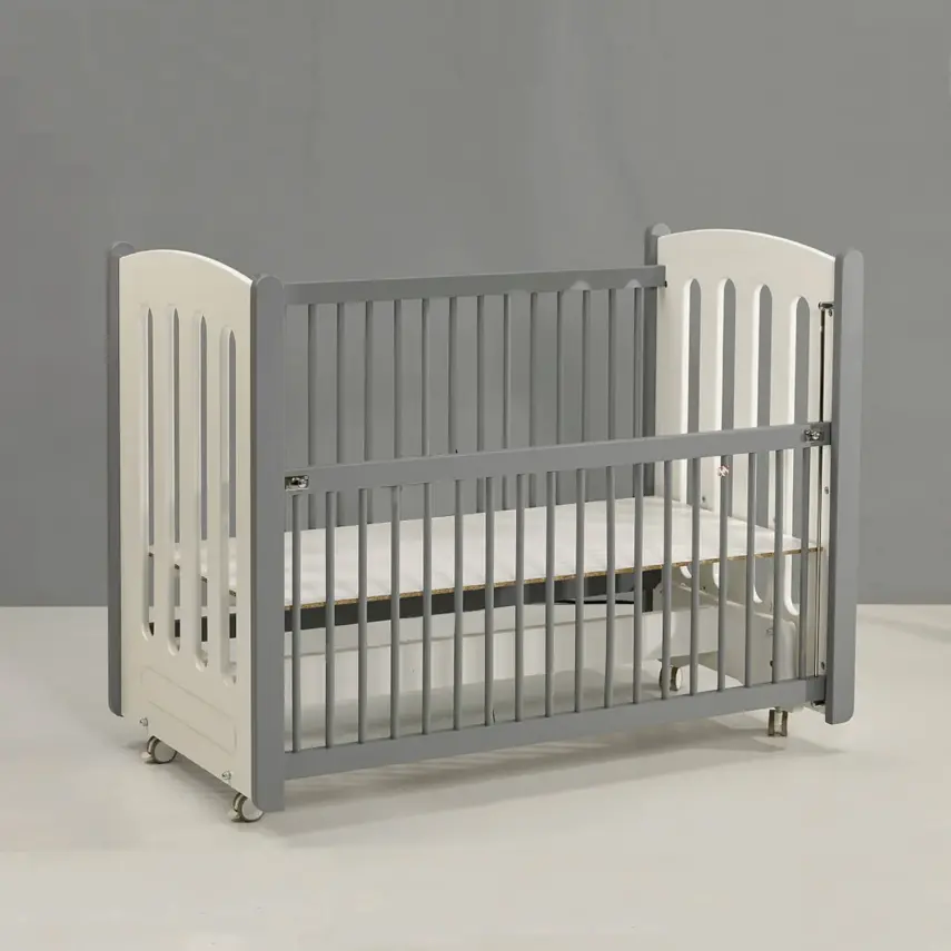 Meltem Kids Mia Beşik 60X120 Gri-Angel - 3