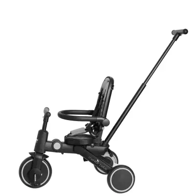 Merkür Bebe 9in1 Hawk Üç Tekerlekli Bebek ve Çocuk Bisikleti Gri - 3