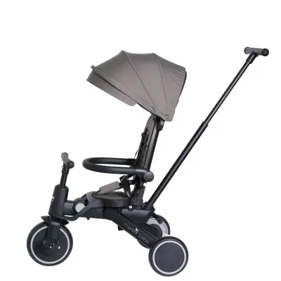 Merkür Bebe 9in1 Hawk Üç Tekerlekli Bebek ve Çocuk Bisikleti Yeşil - 2