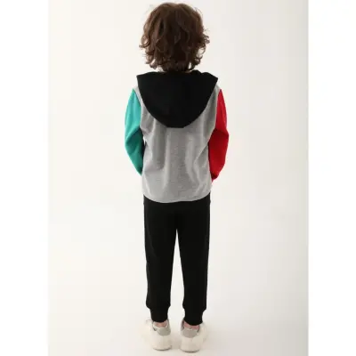 Mickey Mouse Erkek Eşofman Takımı Gri Melanj - 10