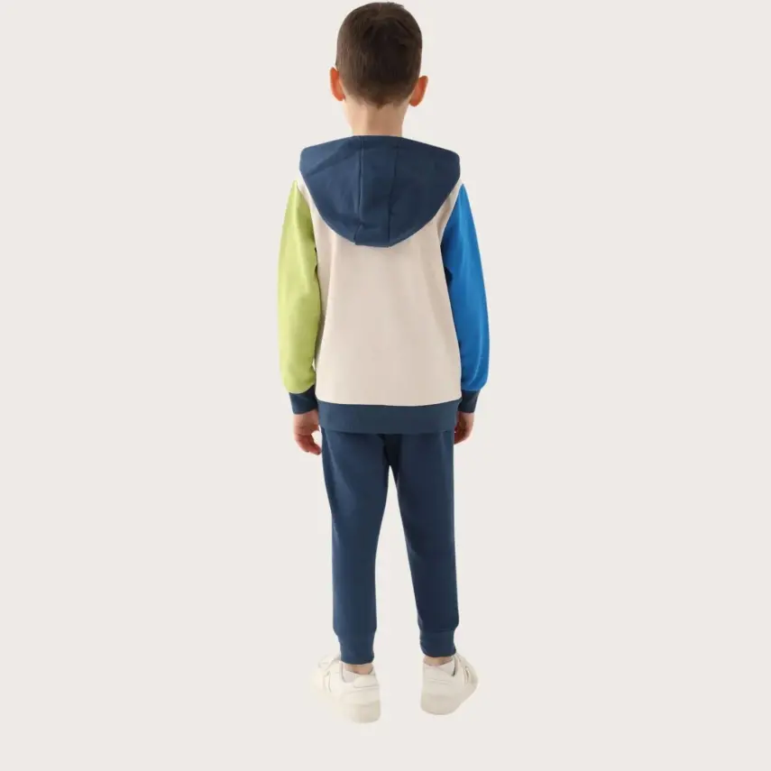 Mickey Mouse Erkek Eşofman Takımı Vanilya - 5