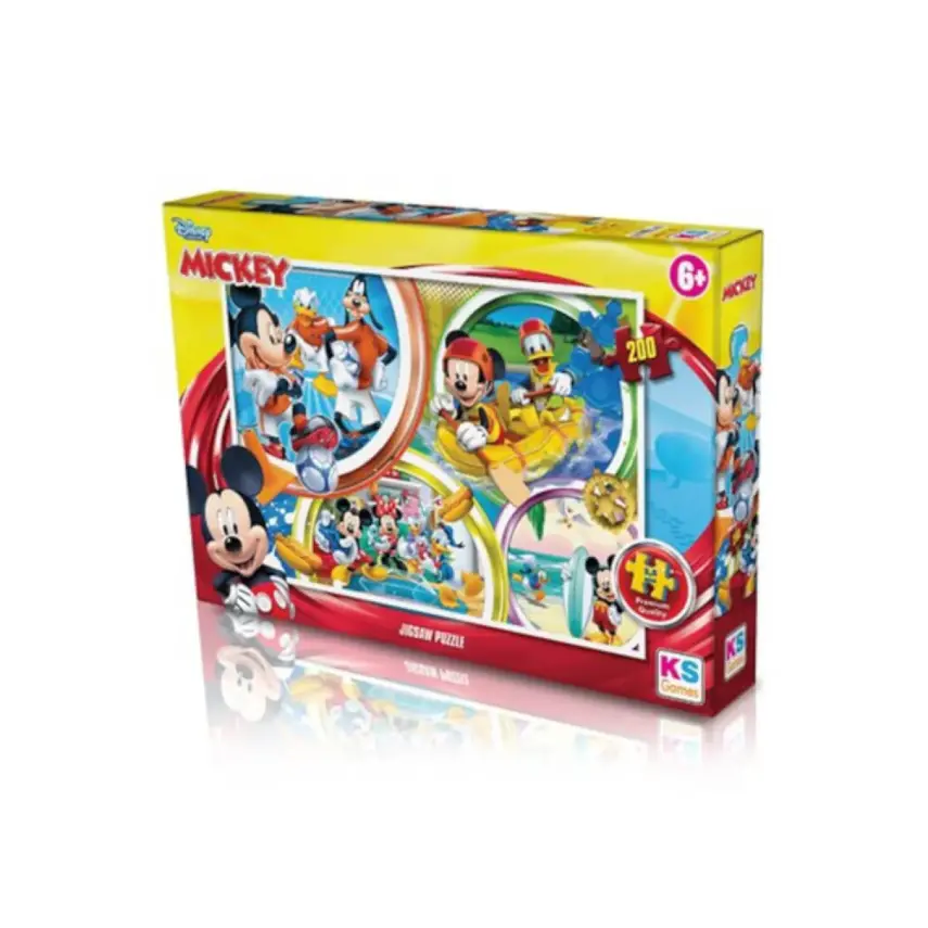 Mickey Mouse Puzzle 200 Parça - 1