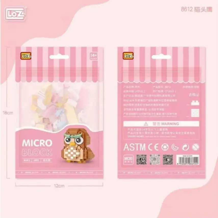 Micro Blok Baykuş 180 Parça - 2