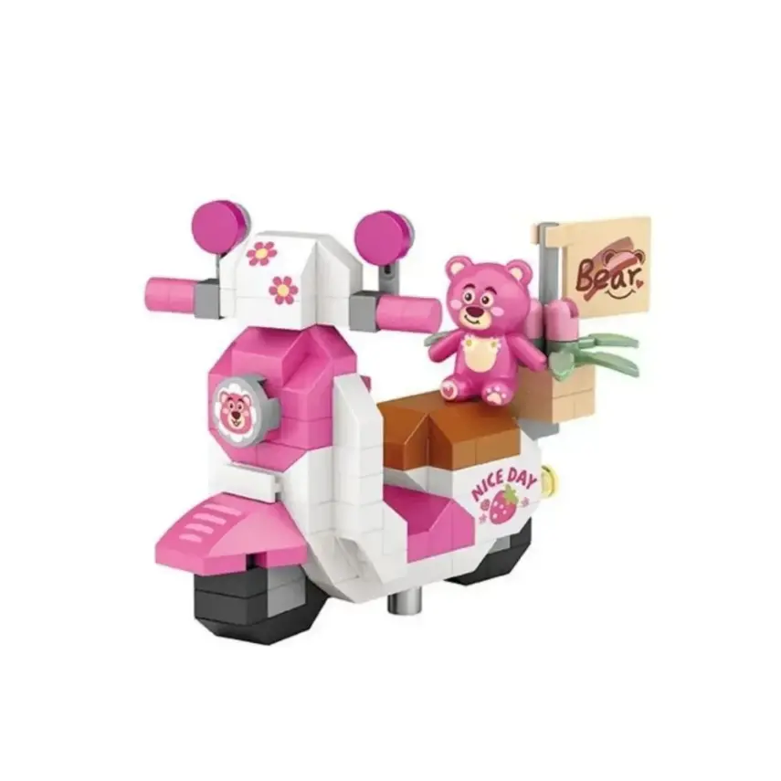 Micro Blok Motorsiklet 130 Parça - 1