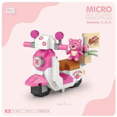 Micro Blok Motorsiklet 130 Parça - 2